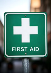 First Aid Sign