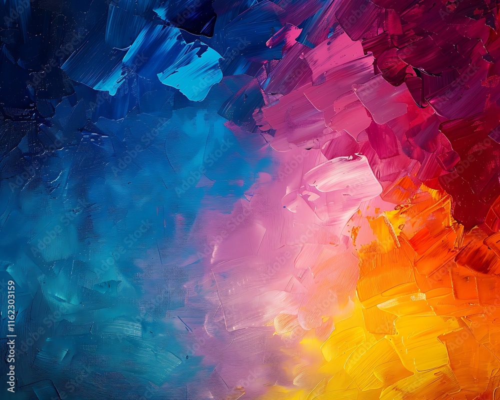 Canvas Prints abstract colorful background