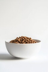 Abundant Food in White Bowl