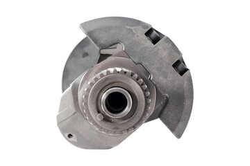 Engine Crankshaft on a white background