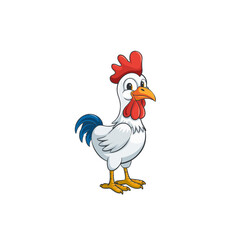 Gamecock set, Rooster collection set isolated on white
.hen a with white background.Chicken silhouettes assortment Pro Vector.