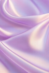 Obraz premium close-up of lavender ribbon on translucent fabric showing soft blurry shapes and warm highlights in frame