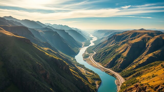 Drone Photography Columbia River Gorge Tri-Cities WA - Breathtaking Scenery, Sharp Focus,  Stunning Colors