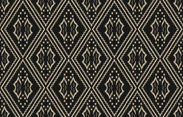 Ethnic pattern seamless.Design for background ,curtain, carpet, wallpaper, clothing, wrapping, Batik, vector illustration.