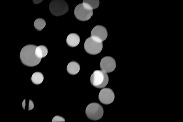 licht monochrom bokeh schwarzweiß