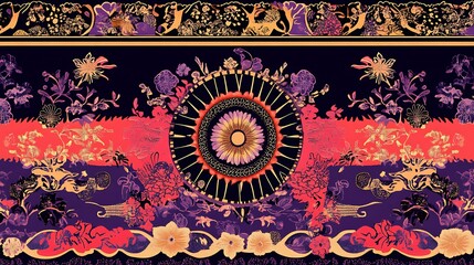 Textile motif design