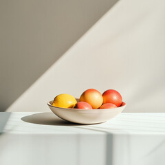 Bowl of fruits on the table
