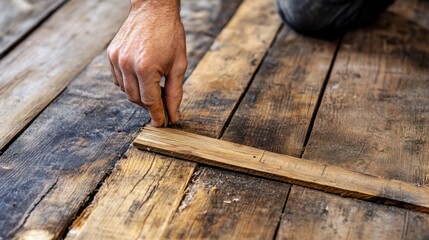 Measuring Wood for a New Project