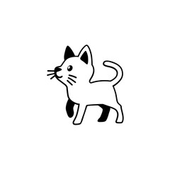 Standing Cat Icon
