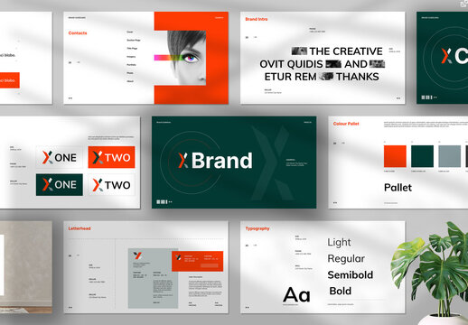 Brand Guidelines Presentation Template