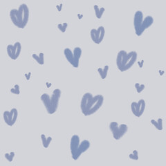 heart background. in pastel colors.  valentine's day, love, romance, holiday