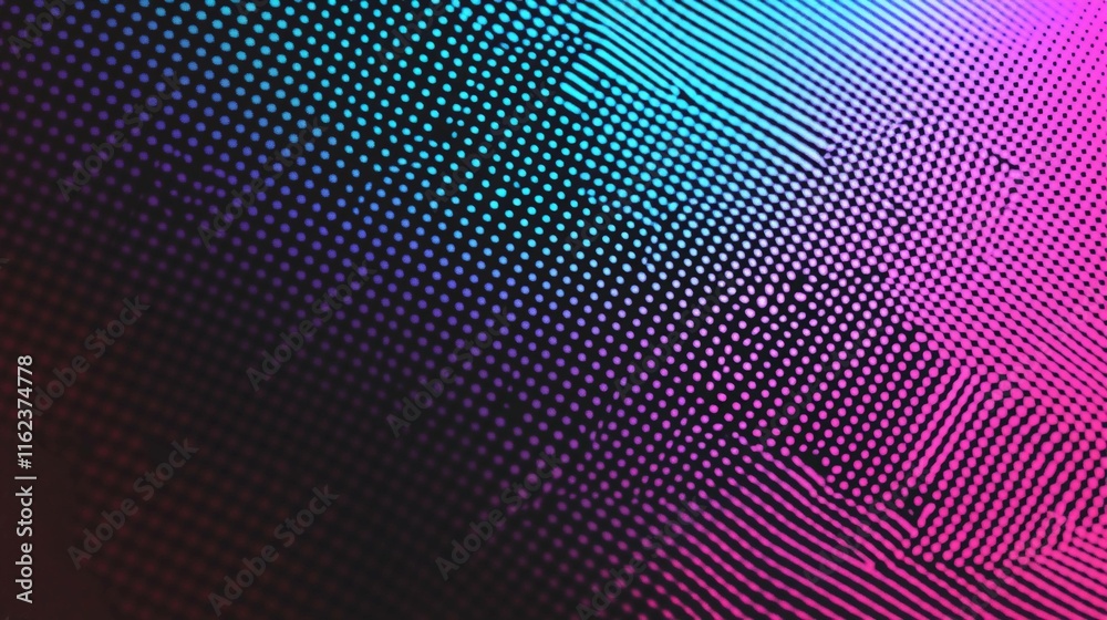 Poster colorful gradient background with noise texture creating vibrant patterns. generative ai