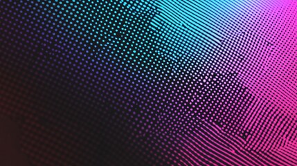 Colorful gradient background with noise texture creating vibrant patterns. Generative AI