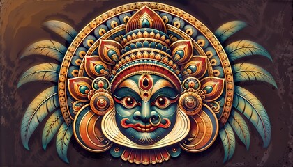 Fototapeta premium Kathakali