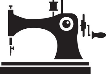 Sewing machine vector illustration