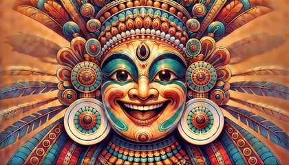 Obraz premium Kathakali