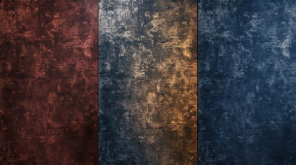 A luxurious gradient of midnight blue, deep burgundy, and warm bronze, blending seamlessly for a rich, modern, and refined look. Perfect for sophisticated, premium designs.