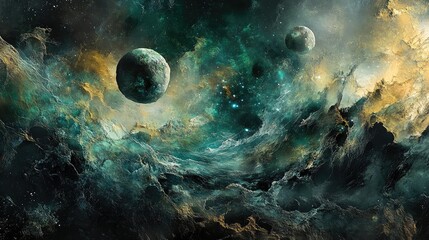 background with space