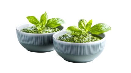 Pesto sauce is a vibrant green sauce originating from Genoa, Italy, traditionally made with basil, pine nuts, garlic, Parmesan cheese, and olive oil