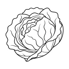 Vegetable coloring pages