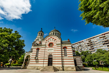Saint Petka church in the park, Varna, Bulgaria
Orthodox Christian temple, Europe, EU, travel and religion
