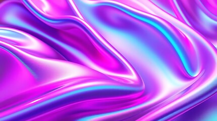 abstract Modern pastel colored holographic background in 80s style.