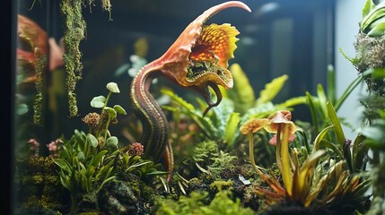 Alien plants in the vivarium