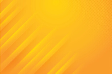 Abstract yellow orange background with diagonal lines. Red yellow texture with smooth gradient and stripes. Modern template for banner, presentation, flyer, poster, brochure, magazine. Vector backdrop