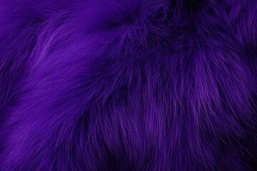Fototapeta premium Soft and Fluffy Purple Fur Texture for Creative and Artistic Backgrounds