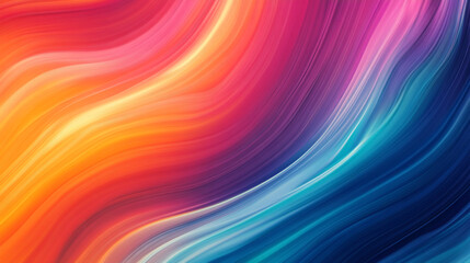 Obraz premium Colorful abstract wave patterns create a vibrant background design for artistic projects