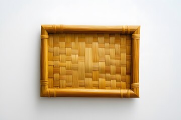 Woven Bamboo Tray: Craftsmanship & Design