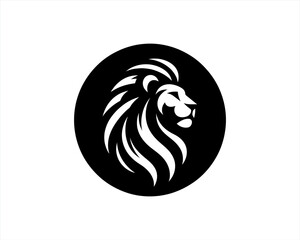 Lion Logo Design Vector Template.
