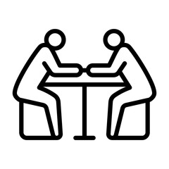 Negotiation Table Icon