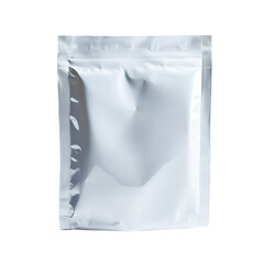 plastic package bag PNG cutout isolated on white and transparent background. plastic package bag png, plastic bag transparent background, plastic pouch cutout, isolated plastic bag, package bag png,