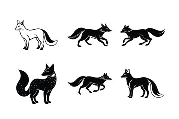 horse silhouette collection