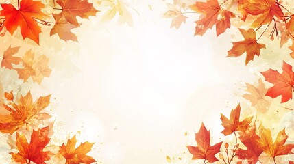 Fototapeta premium autumn leaves background
