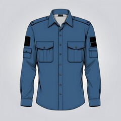 Naklejka premium Woolen Ladies Long Shrug Jacket Vector Illustration Template Tech Pack Technical Drawing Flat Sketch