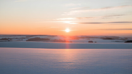 Fototapeta premium new year sunrise,