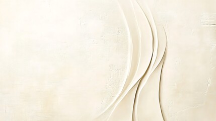 Abstract Cream Colored Wave Pattern Texture Background