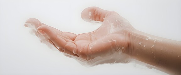 Fototapeta premium woman washing hands