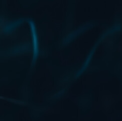 Abstract Dark Flow: Subtle Teal Waves on Black Background
