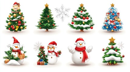 christmas tree set