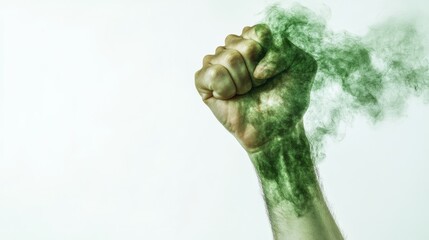 Naklejka premium close up of fern