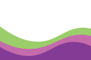 abstract green wave background