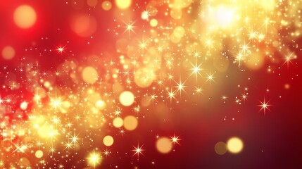 Obraz premium Abstract background red blur gradient with bright clean Christmas background