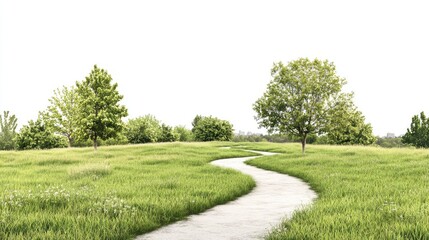 Fototapeta premium path in the field