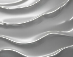 Obraz premium Silver smooth, polished, curly, waved, plane, slab texture macro close-up pattern