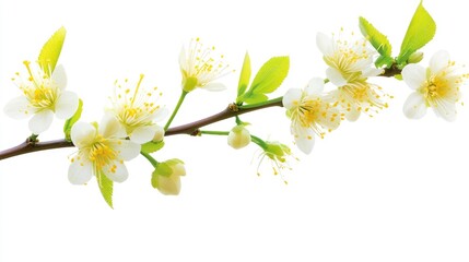 Obraz premium branch of cherry tree