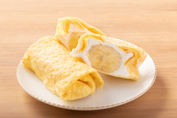 バナナクレープ