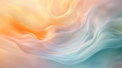 Obraz premium Abstract Pastel Swirling Fabric Texture Background